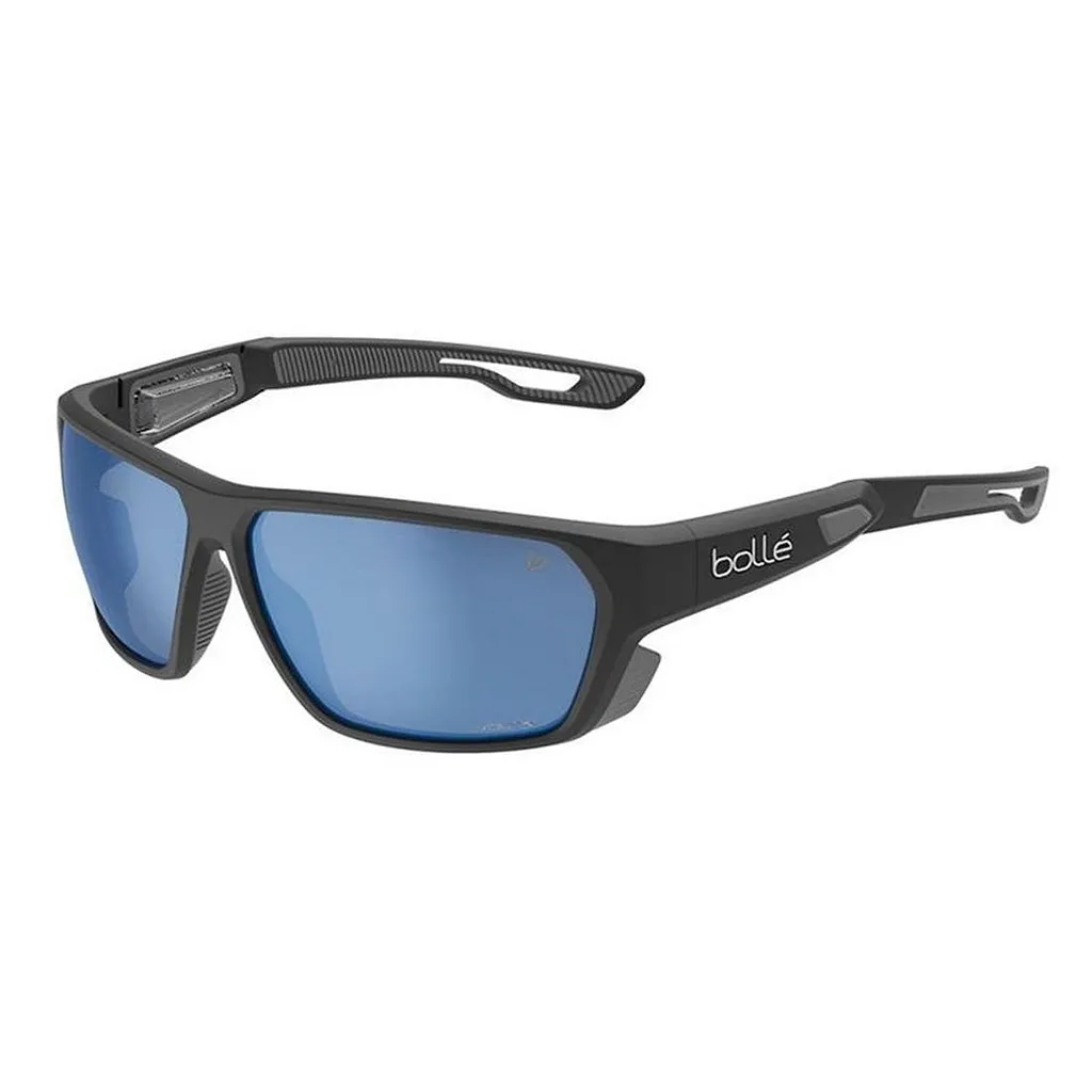Bollé Airfin Wrapped Rectangular Frame Sunglasses