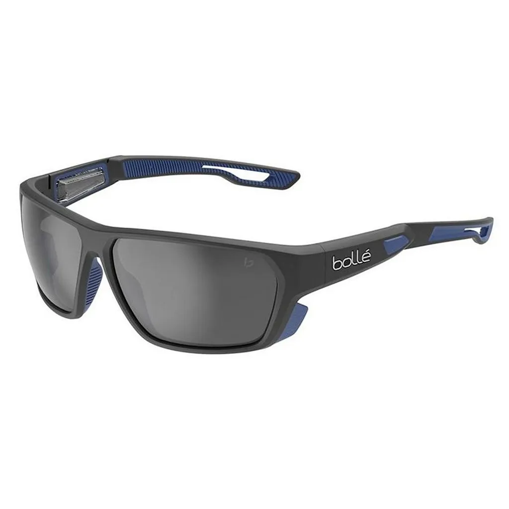 Bollé Airfin Wrapped Rectangular Frame Sunglasses