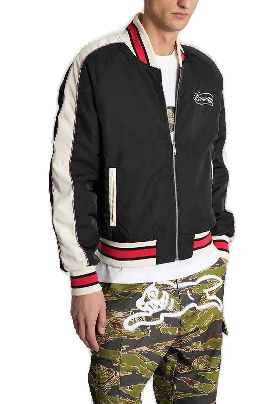Icecream Zip-Up Bomber Jacket