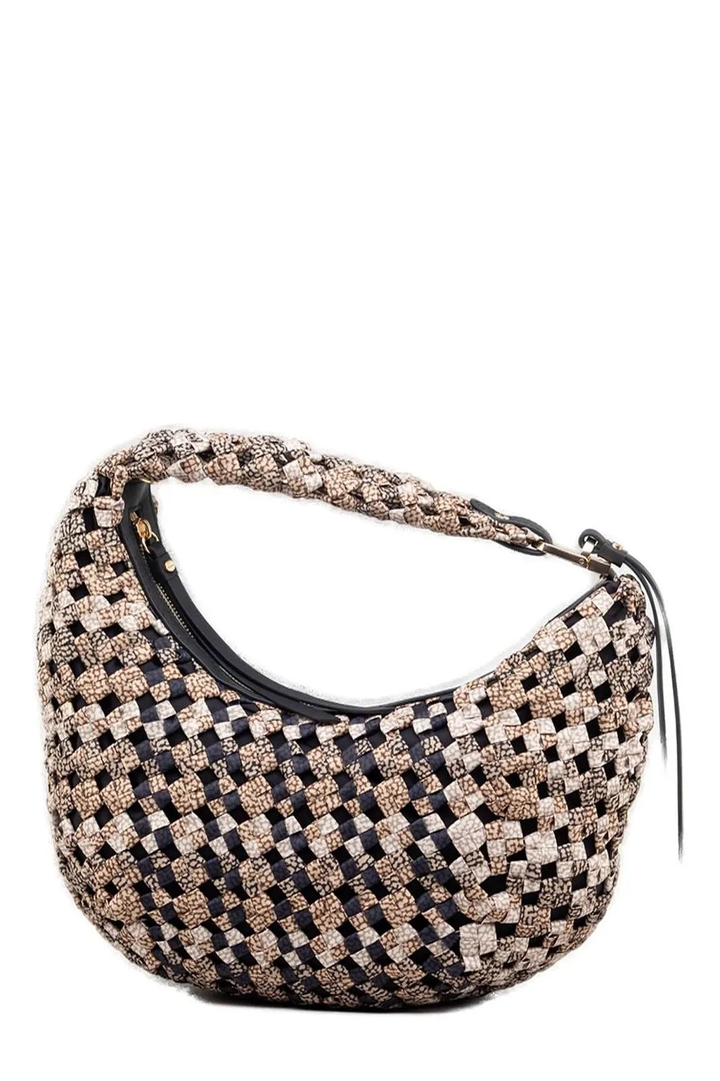 Borbonese Woven Hobo Nido Bag