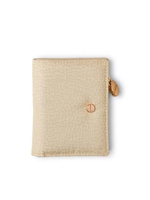 Borbonese Zip-Around Compact Wallet