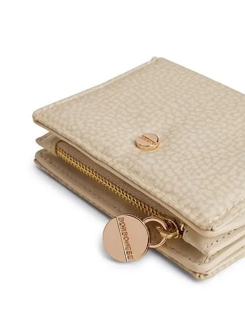 Borbonese Zip-Around Compact Wallet