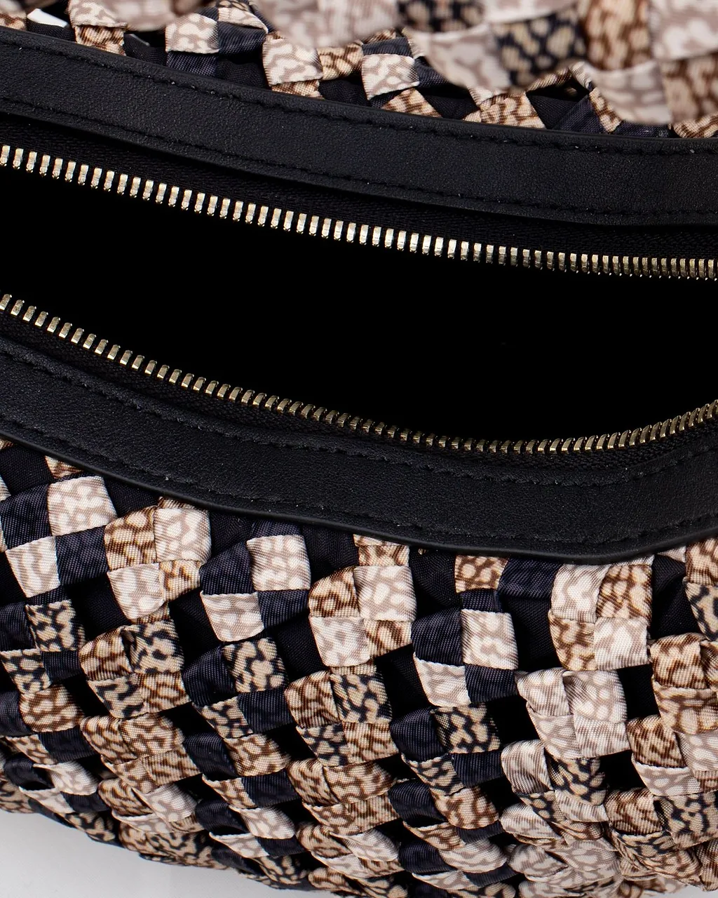 Borbonese Woven Hobo Nido Bag