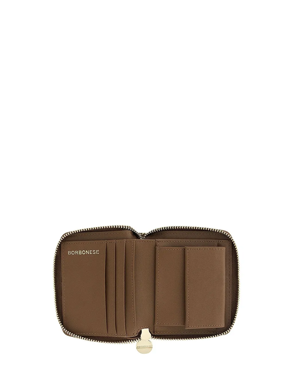 Borbonese Zip Around Medium Wallet