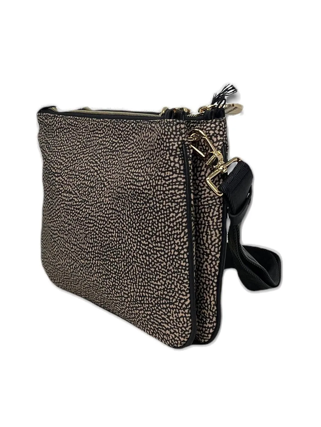 Borbonese Zipped Small Crossbody Bag