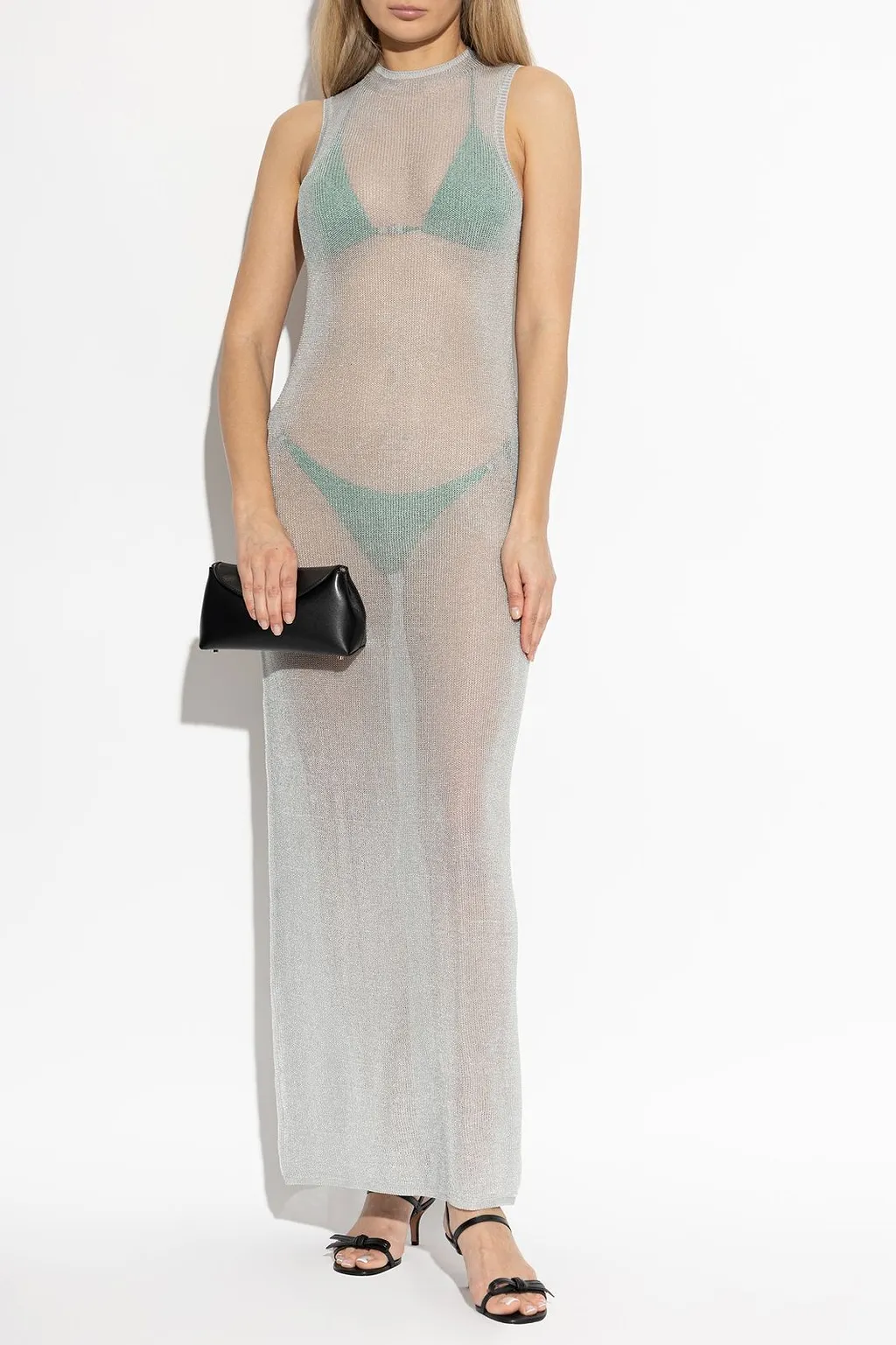 Bond-Eye Asher Sheer Knitted Dress