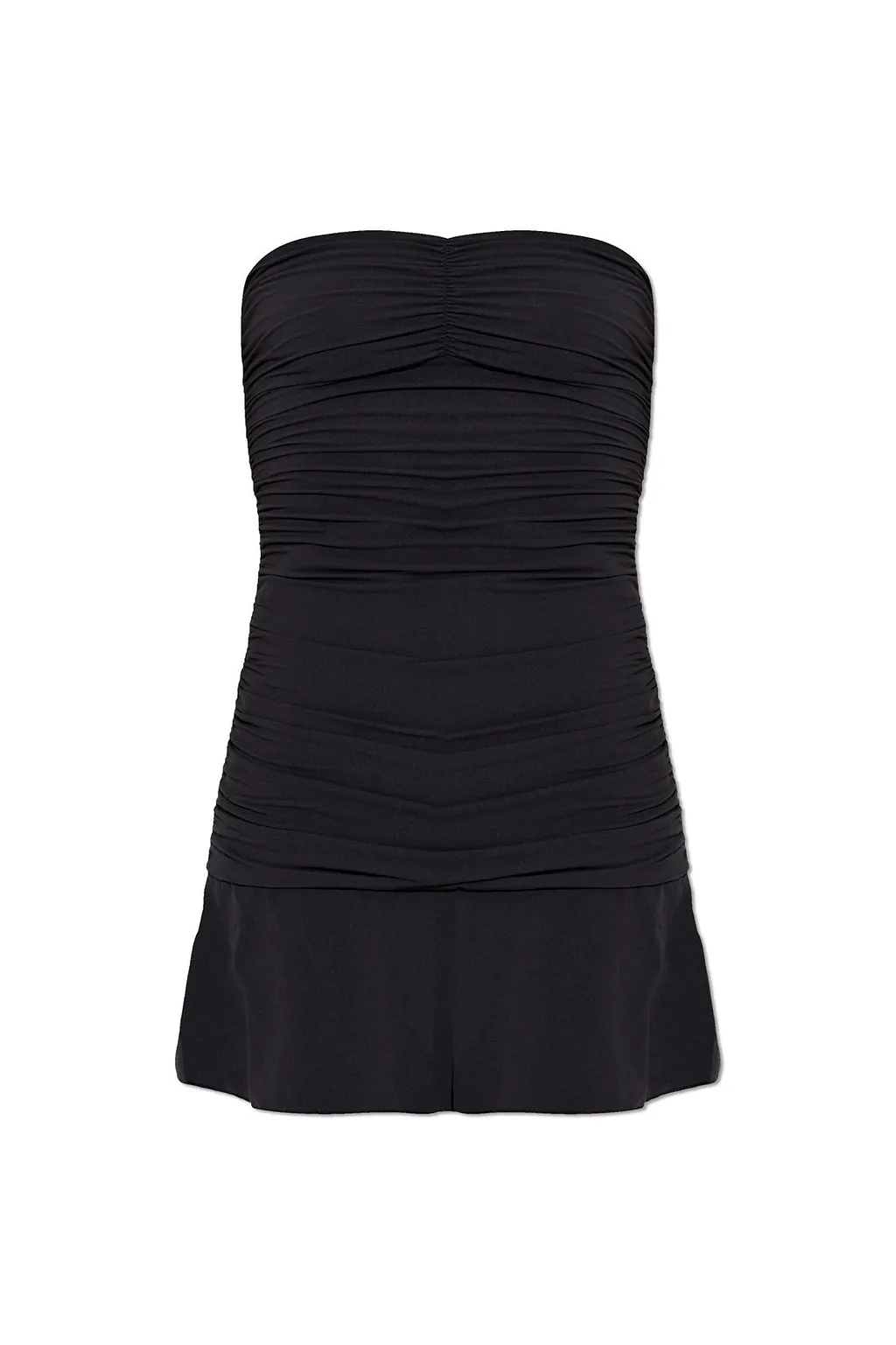 Bond-Eye Arlo Ruched Strapless Beachwear Dress