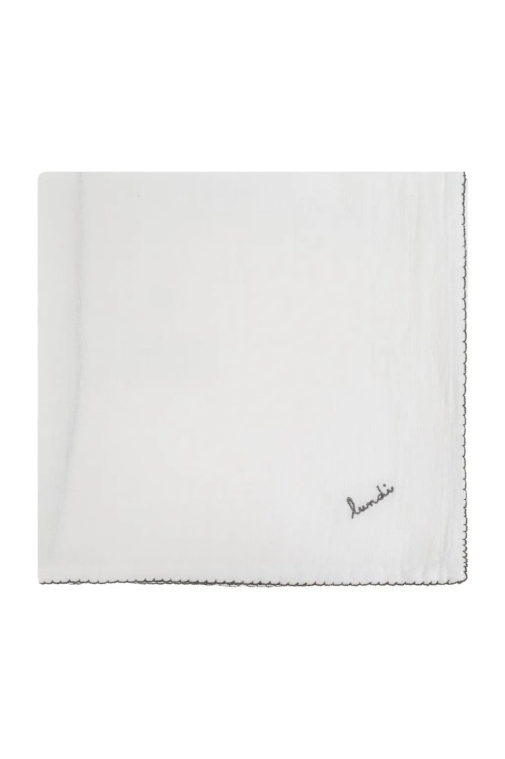 Bonpoint 7 Pack Embroidered Blanket