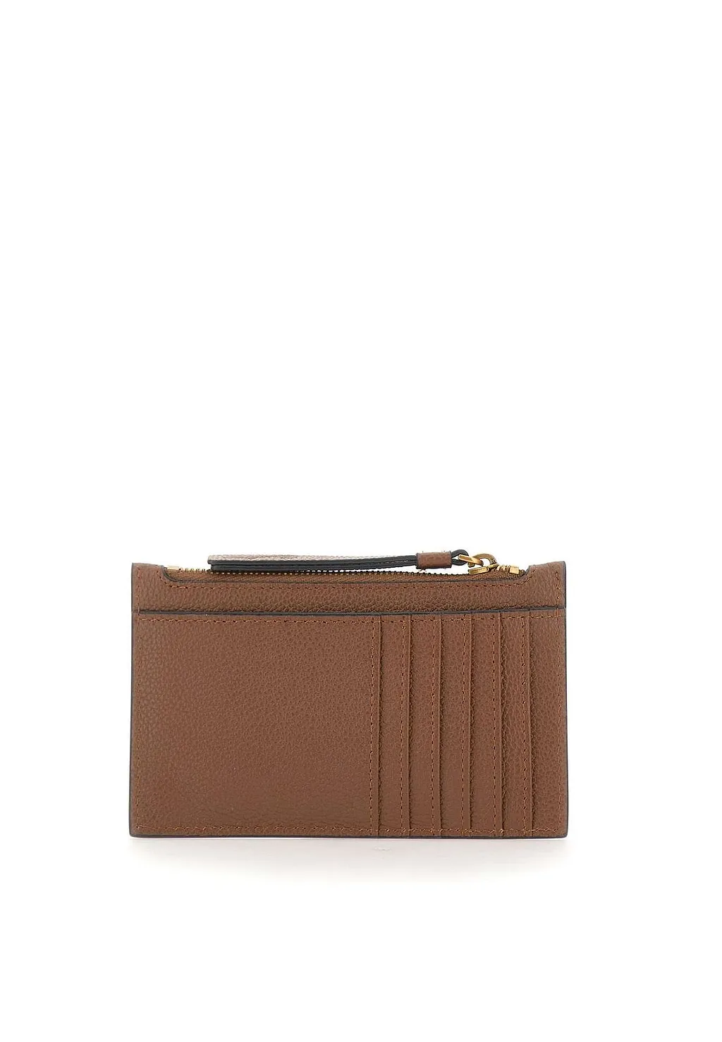Borsalino Zip Compartment Card Holder Wallet