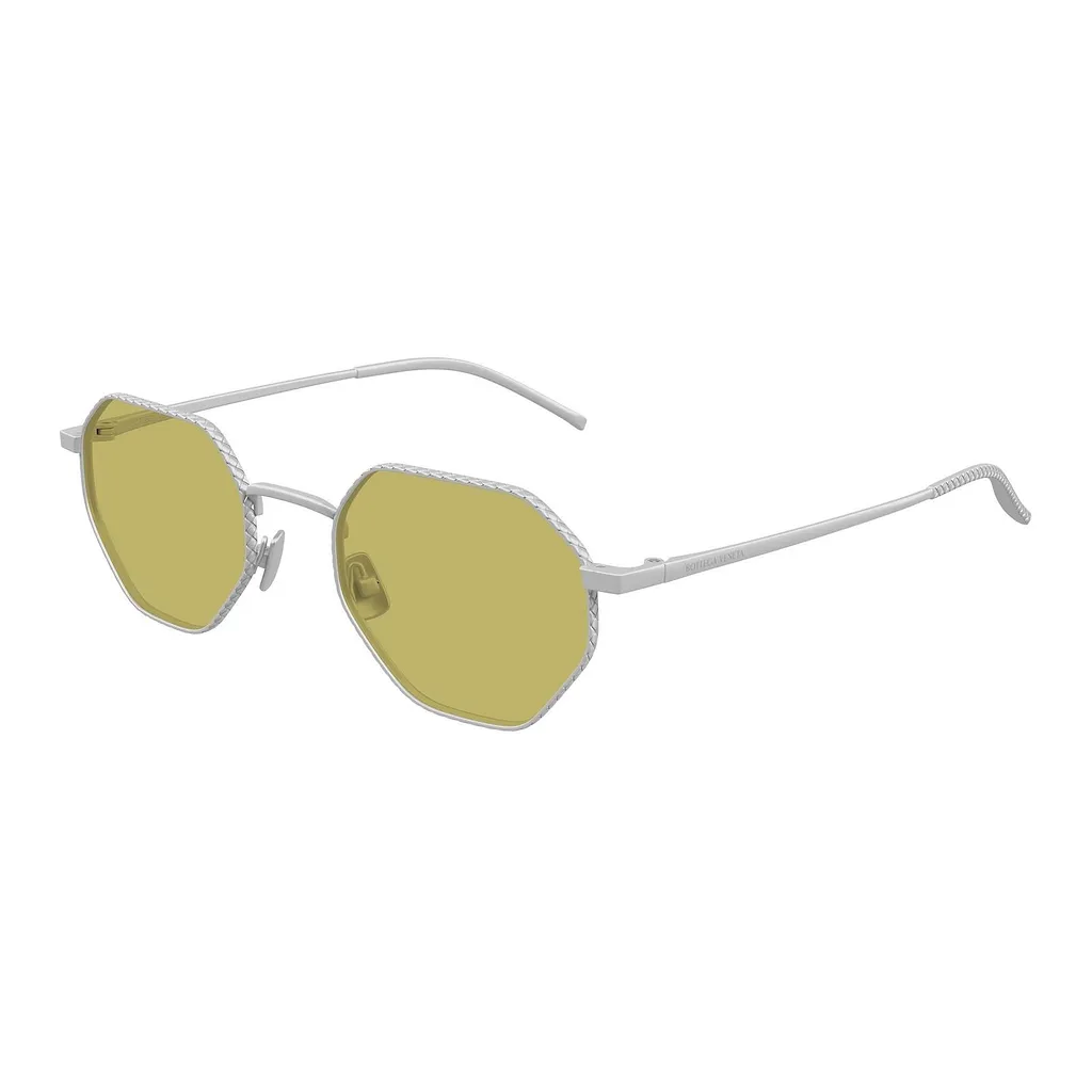 Bottega Veneta Eyewear Intrecciato Geometrical Sunglasses