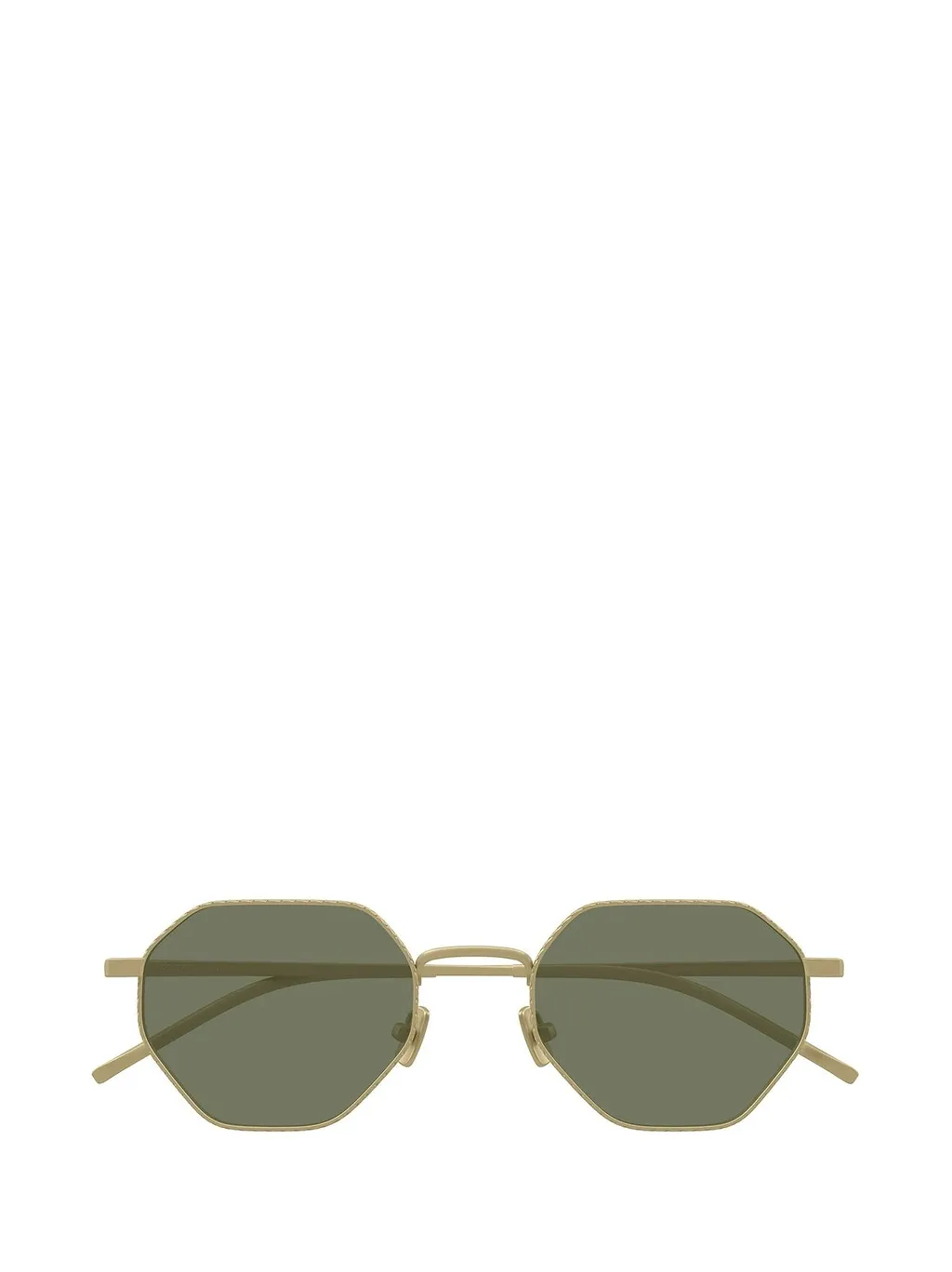 Bottega Veneta Eyewear Intrecciato Geometrical Sunglasses
