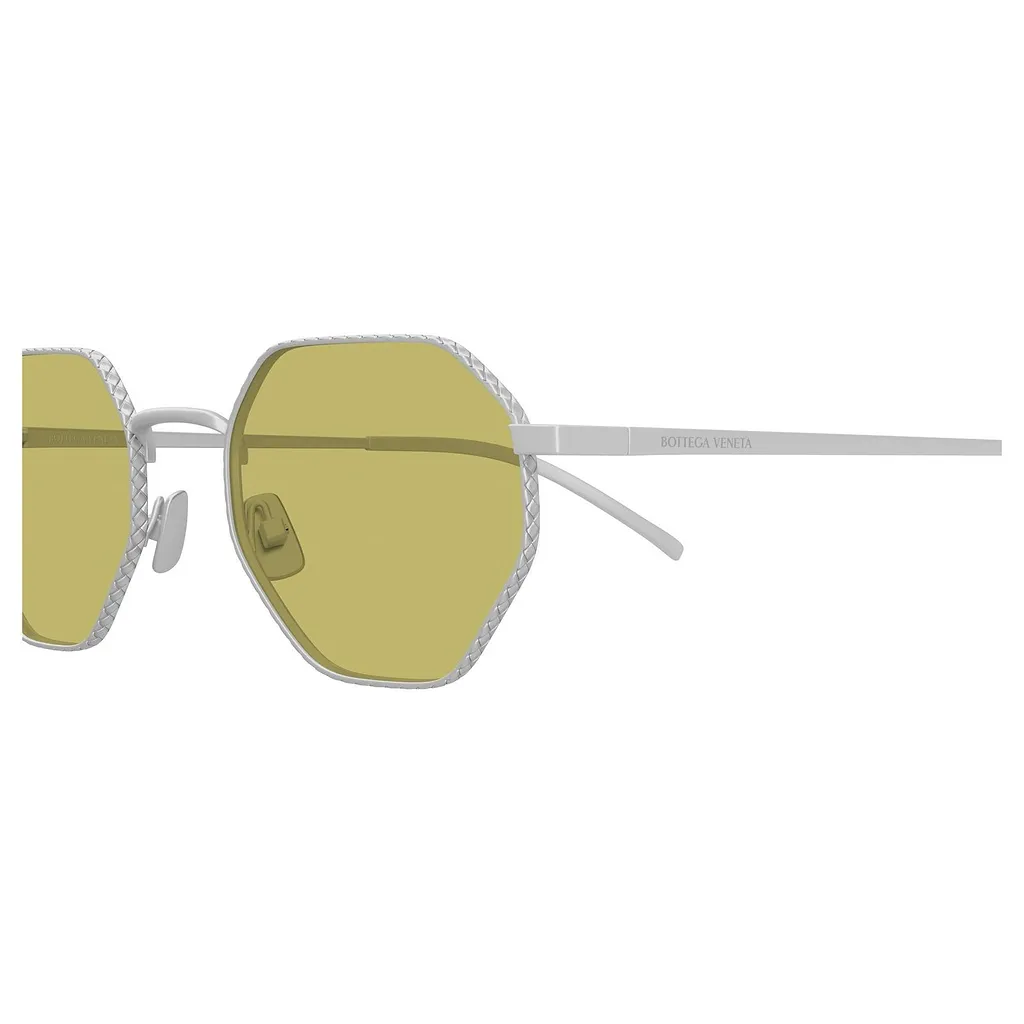 Bottega Veneta Eyewear Intrecciato Geometrical Sunglasses