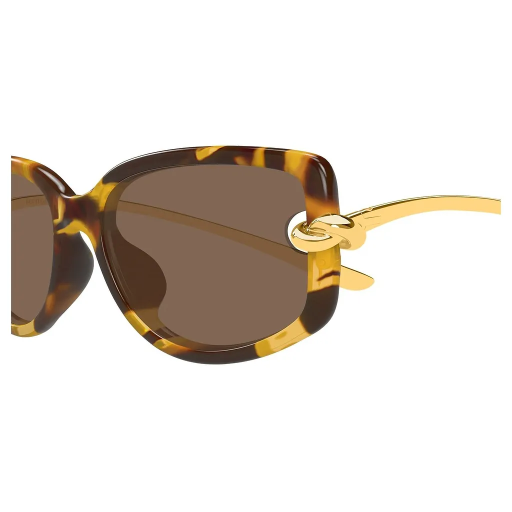 Bottega Veneta Eyewear Knot Rectangular Sunglasses