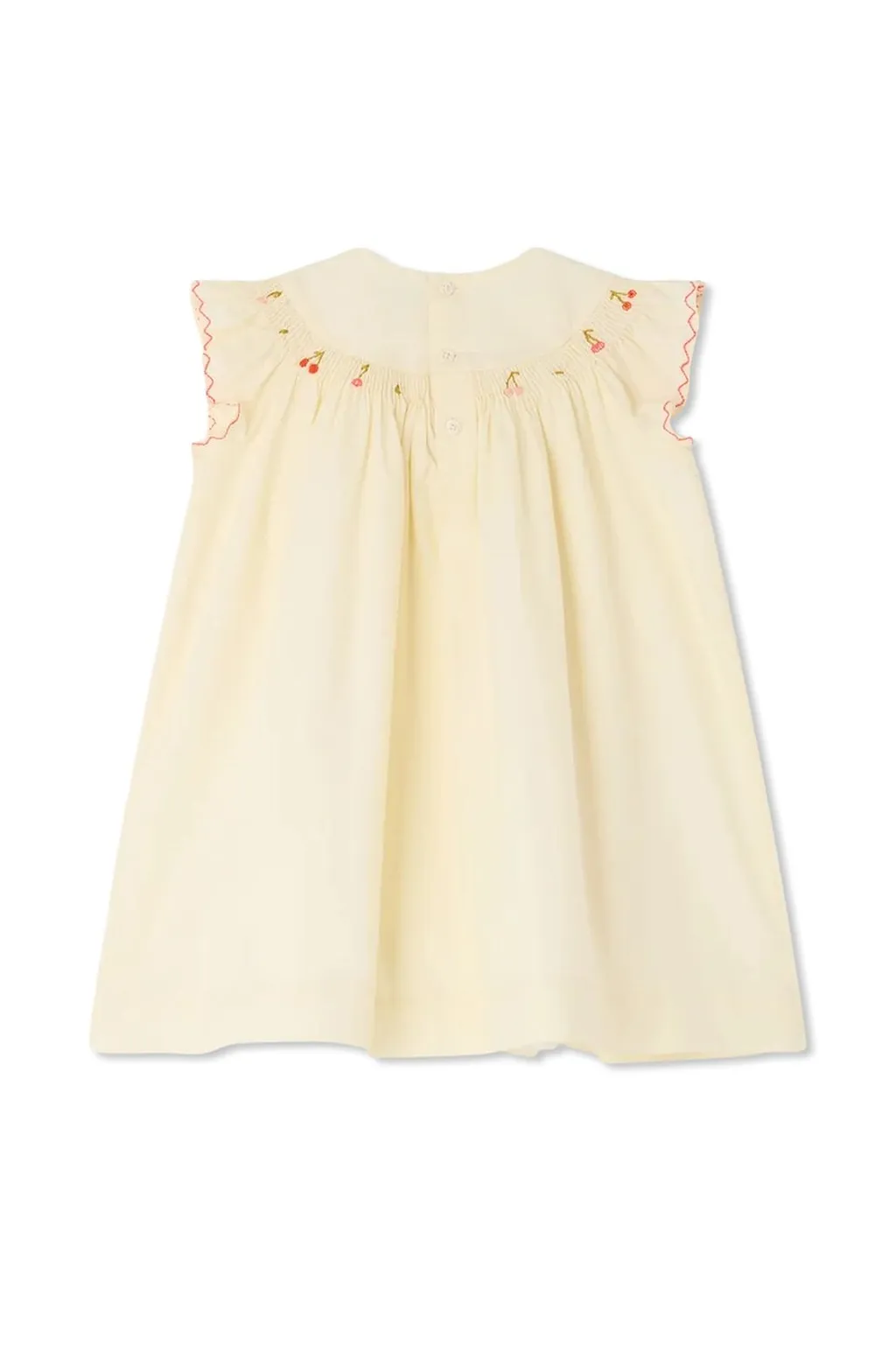 Bonpoint Amantine Smocked And Hand-Embroidered Dress
