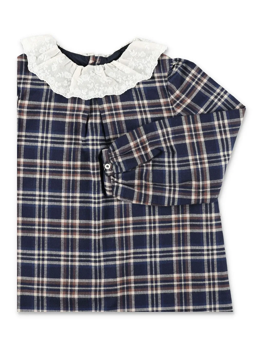 Bonpoint Baptistine Checked Dress