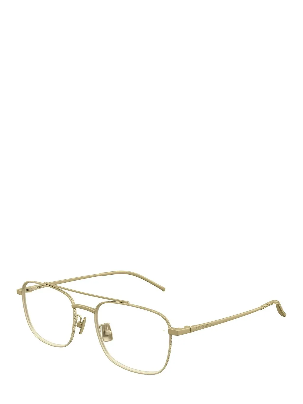 Bottega Veneta Eyewear Pilot Frame Glasses