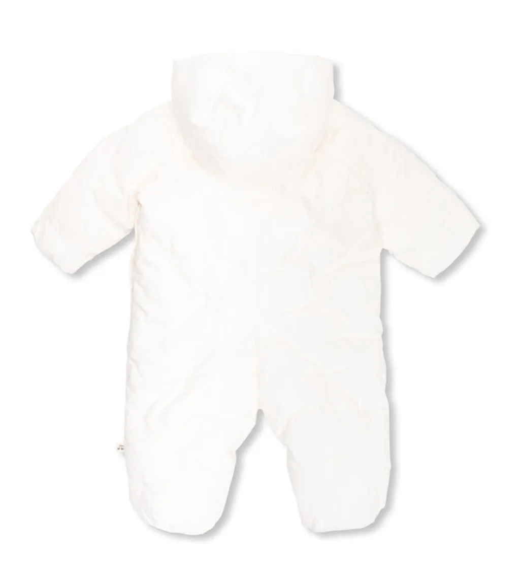 Bonpoint Button Detailed Quilted Snowsuit