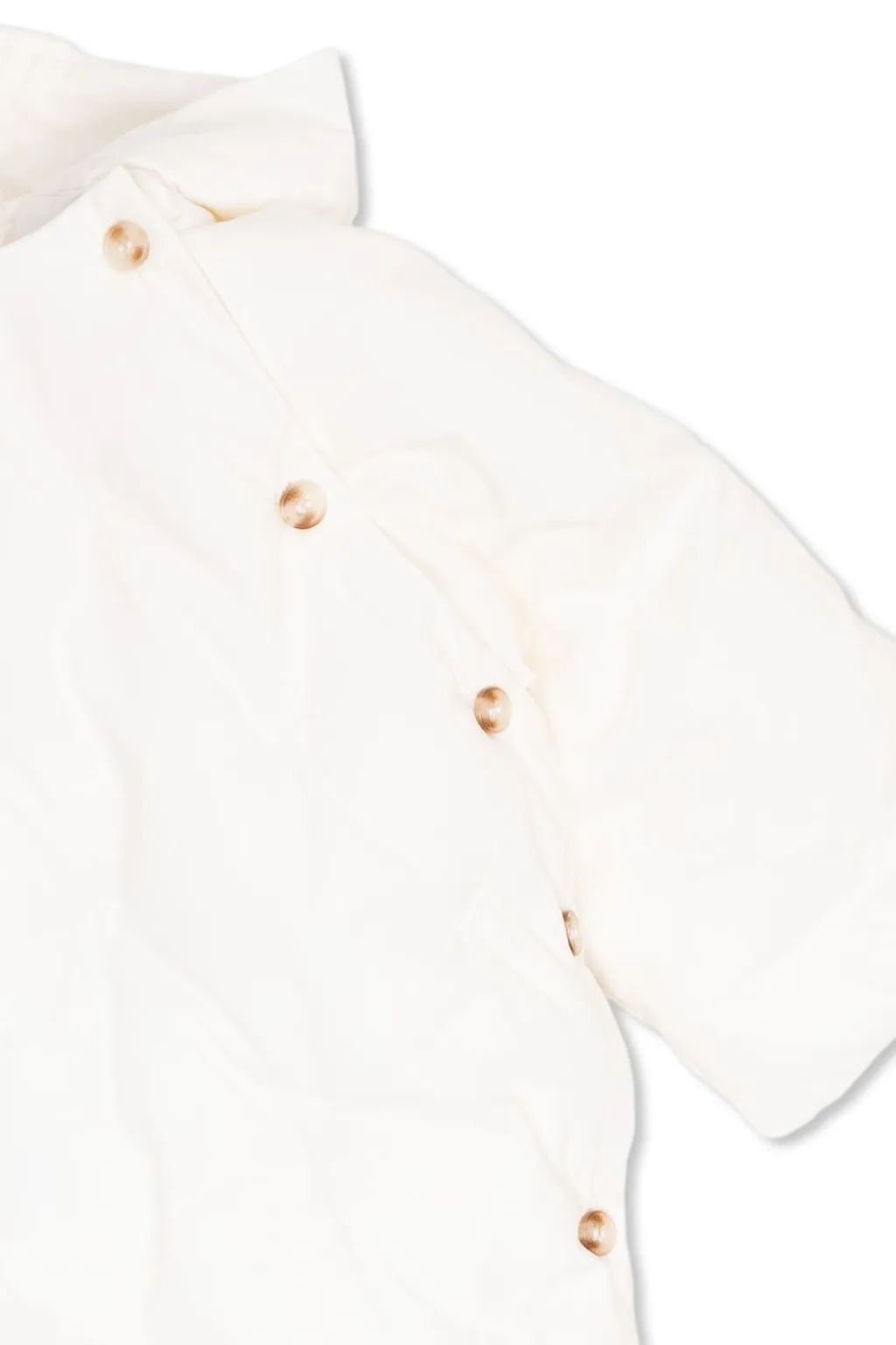 Bonpoint Button Detailed Quilted Snowsuit