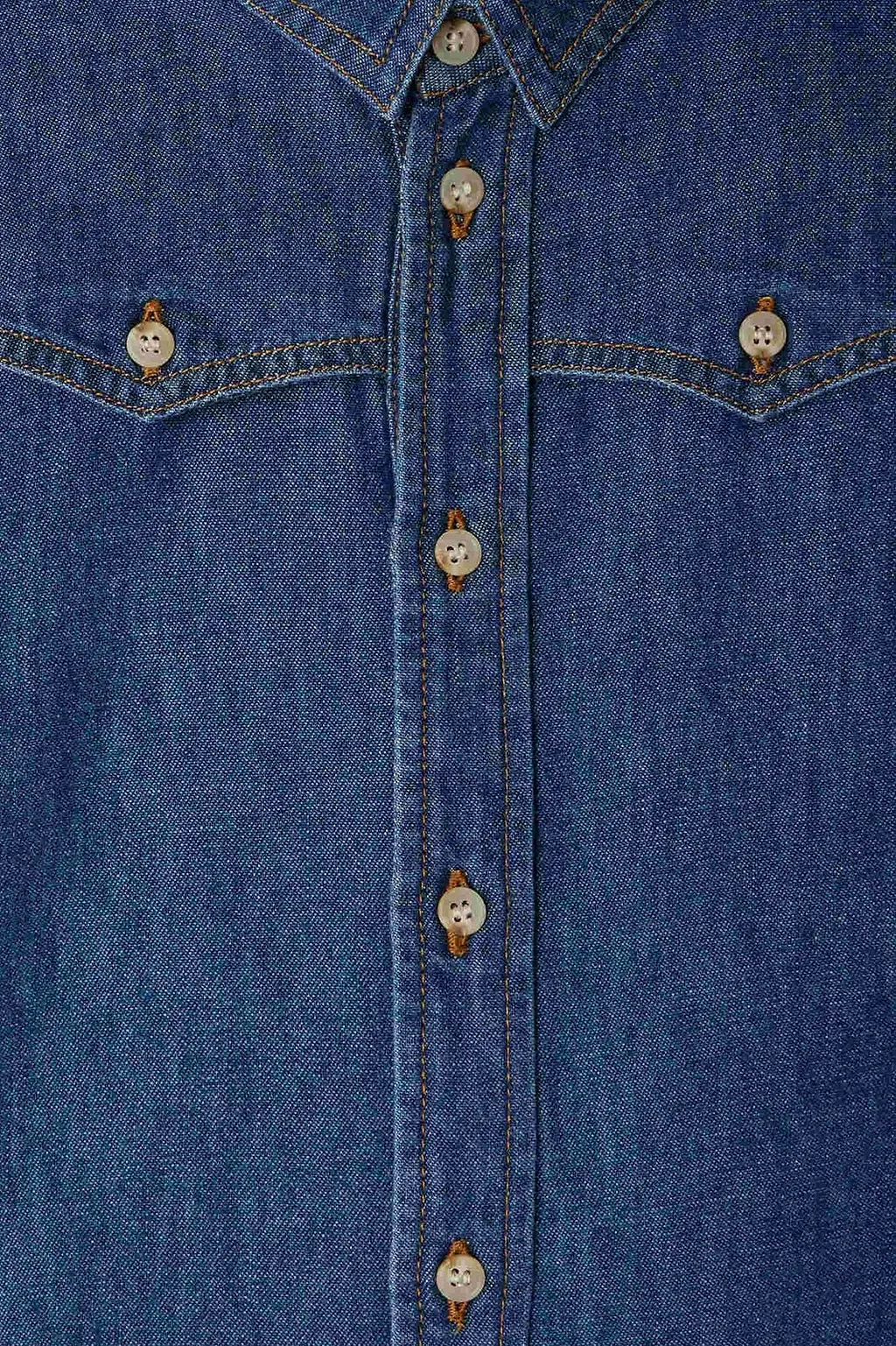 Bonpoint Button-Up Denim Shirt