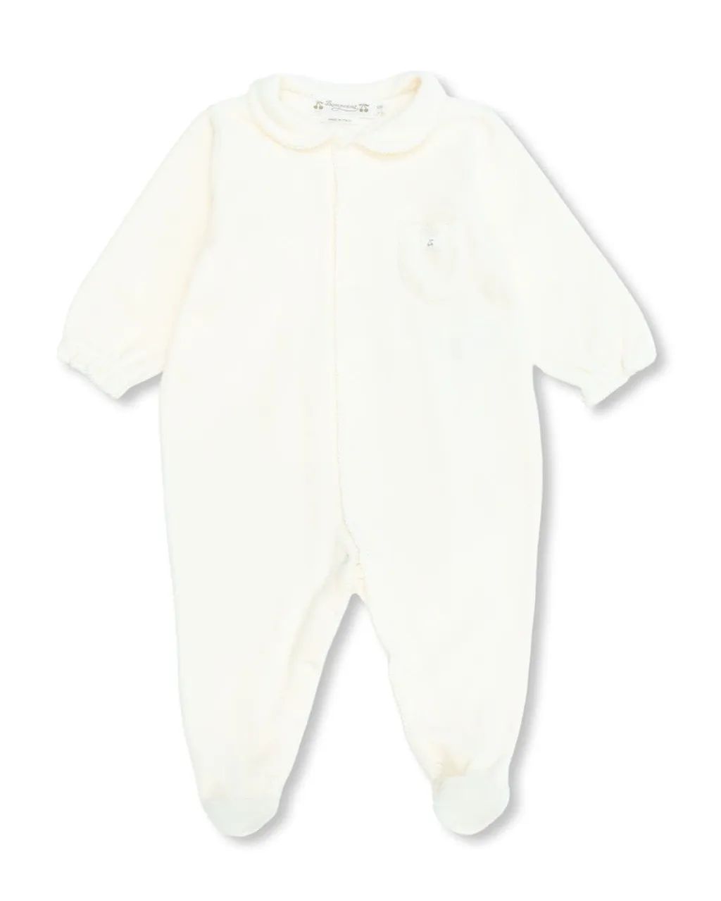 Bonpoint Buttoned Long-Sleeved Babygrow Set