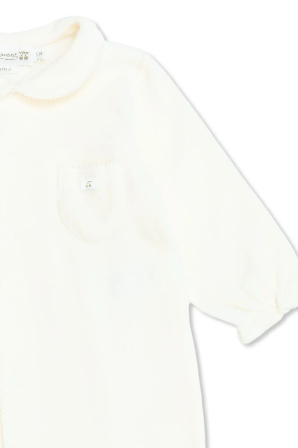 Bonpoint Buttoned Long-Sleeved Babygrow Set