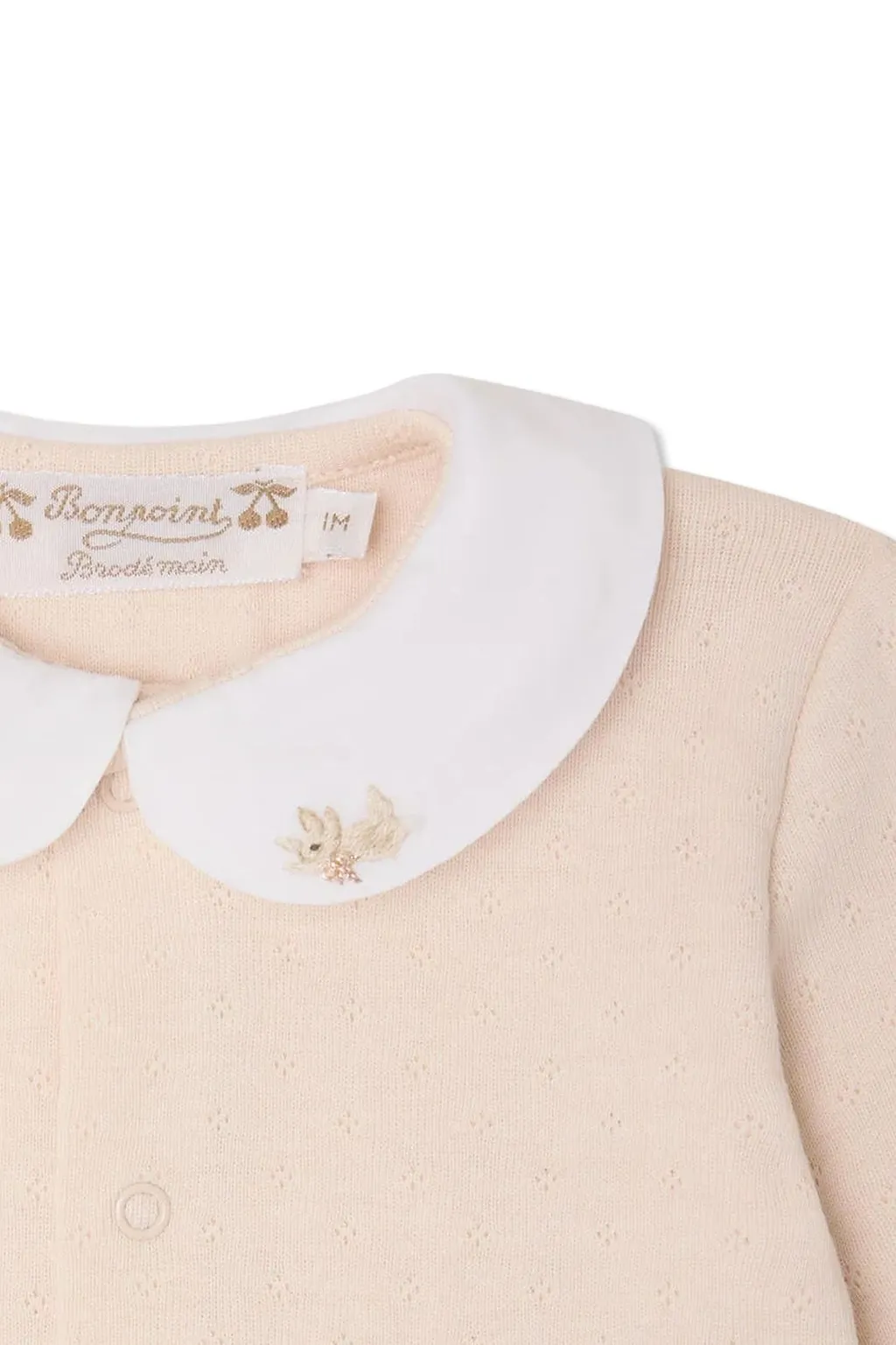 Bonpoint Cayla Embroidered Collar Pyjamas