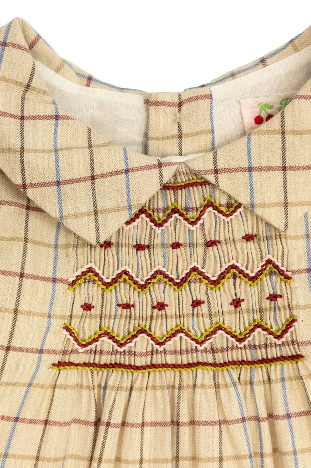 Bonpoint	Check Patterned Dress