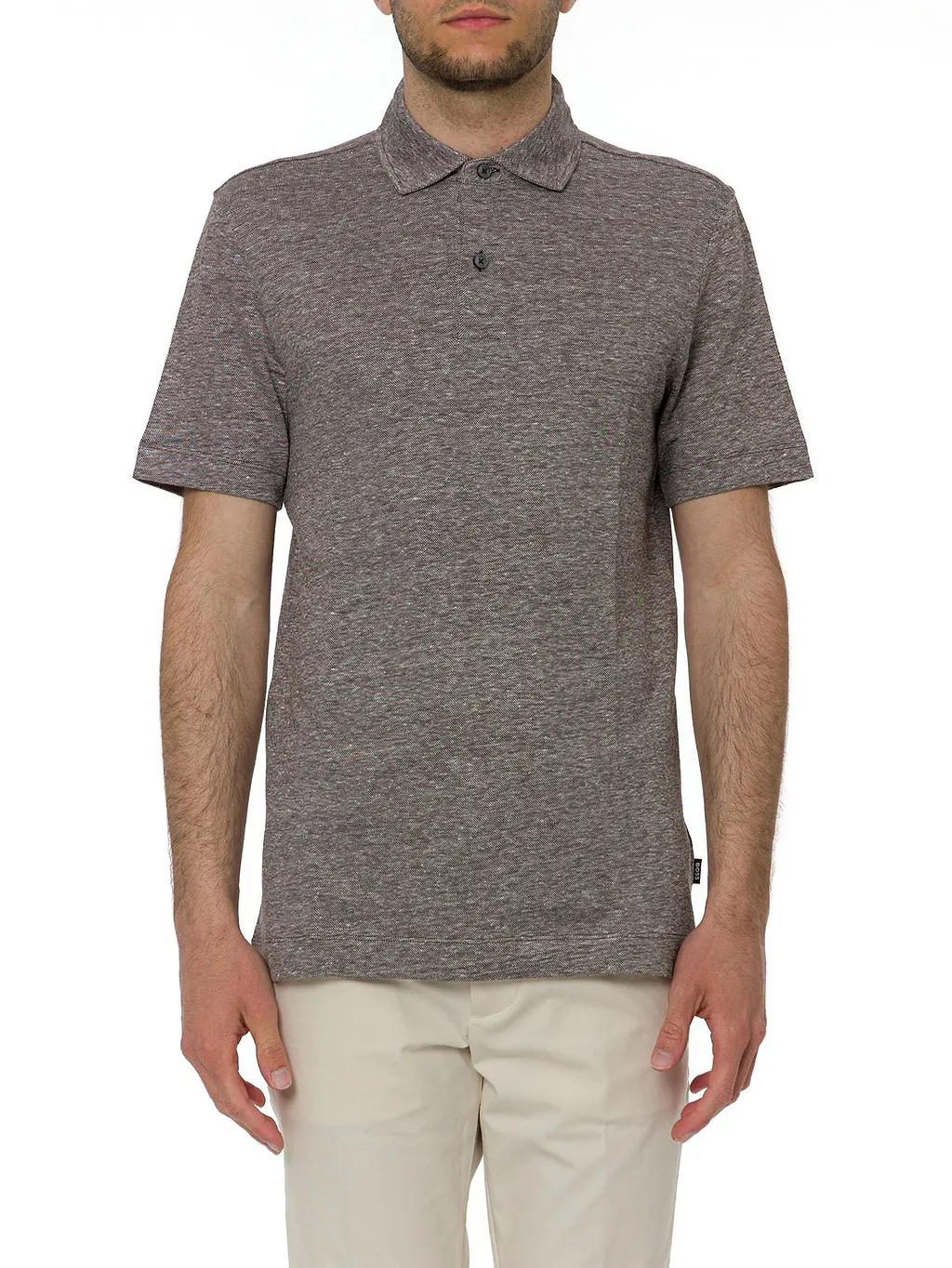 Boss Hugo Boss Button Detailed Short-Sleeved Polo Shirt