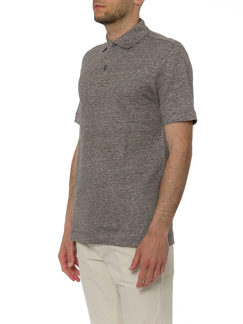 Boss Hugo Boss Button Detailed Short-Sleeved Polo Shirt