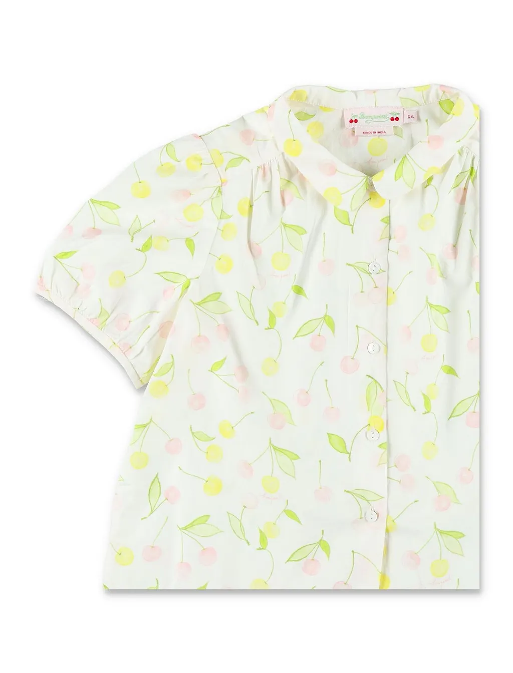 Bonpoint Cherry Printed Blouse