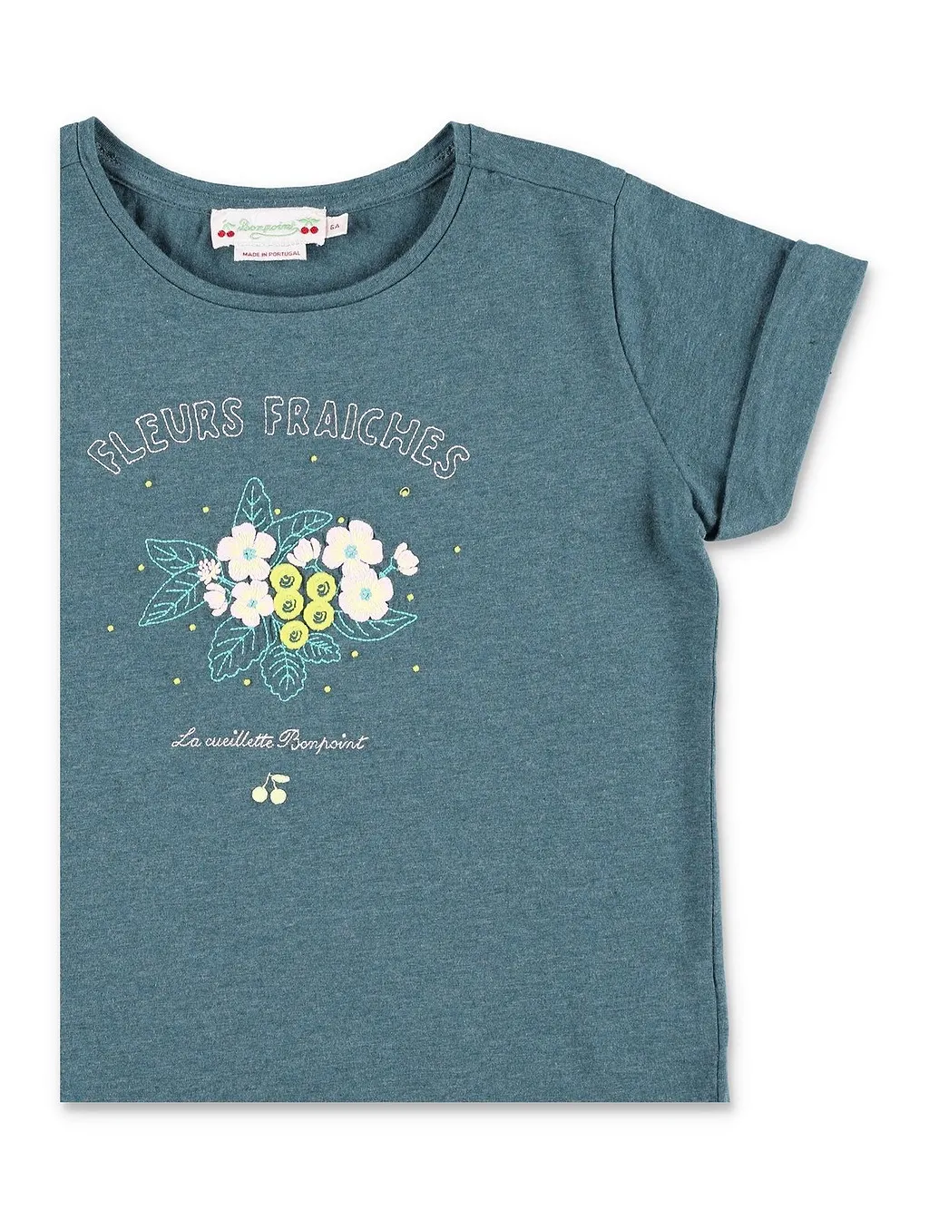 Bonpoint Cyana Floral Printed Crewneck T-Shirt