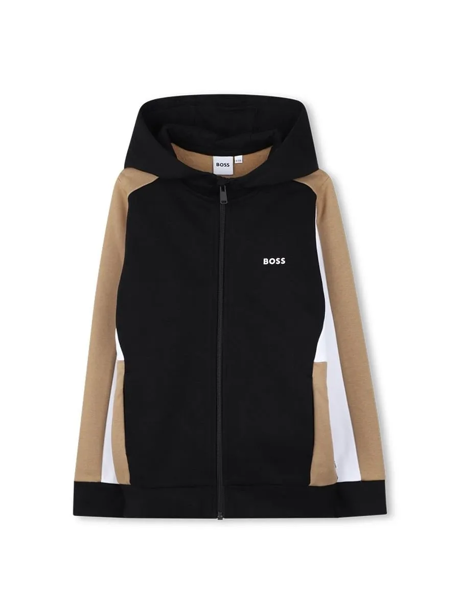 Boss Hugo Boss Colorblock Zip Hoodie