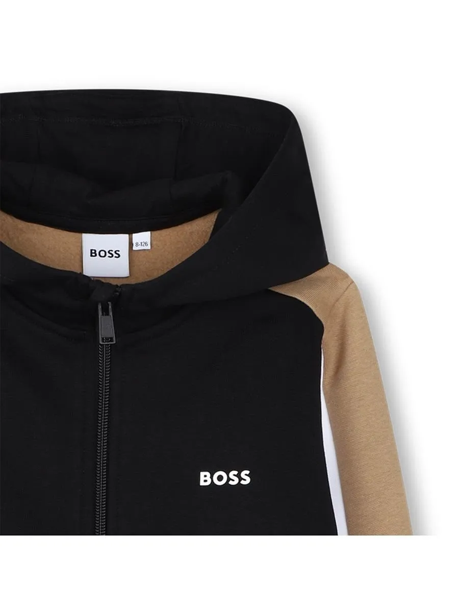 Boss Hugo Boss Colorblock Zip Hoodie