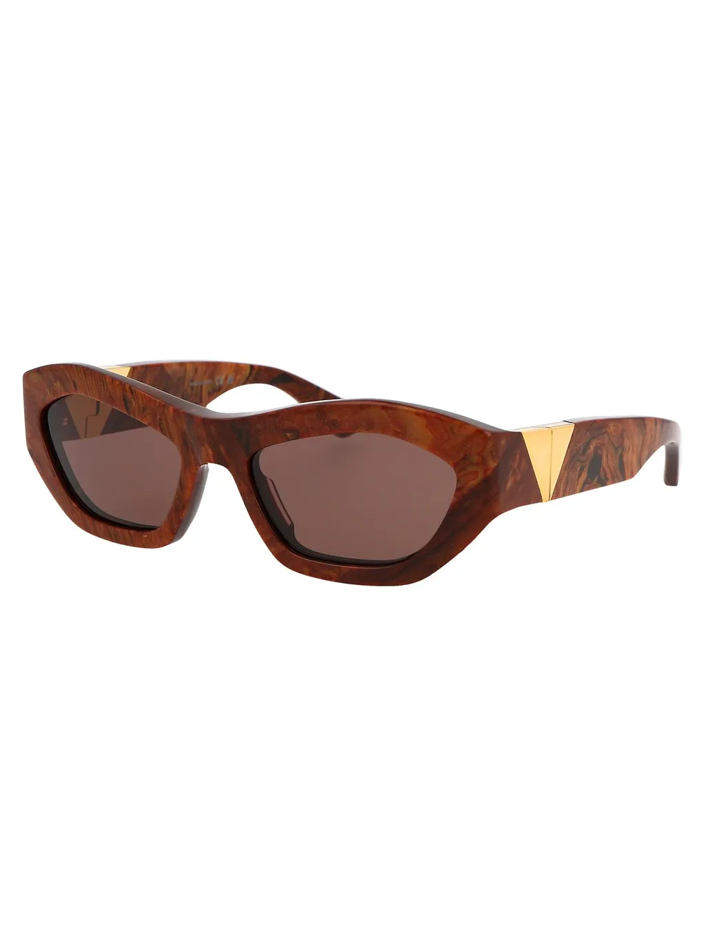 Bottega Veneta Eyewear Geometric Frame Sunglasses
