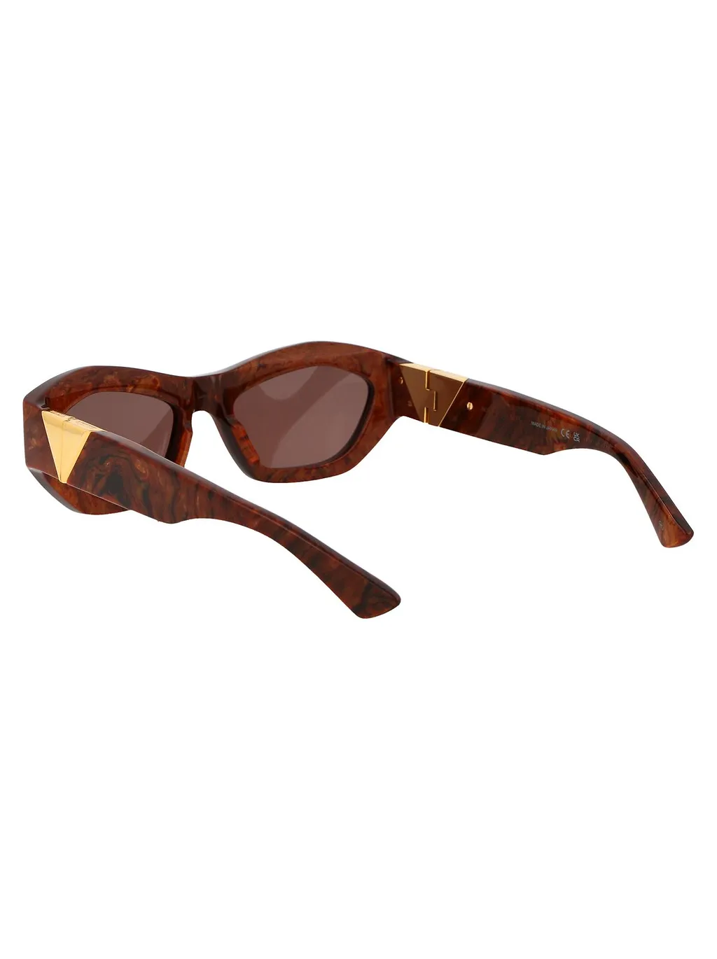 Bottega Veneta Eyewear Geometric Frame Sunglasses