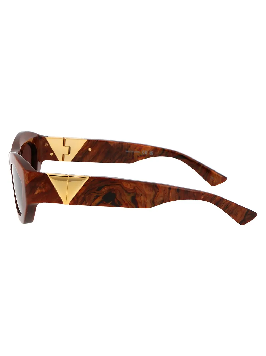 Bottega Veneta Eyewear Geometric Frame Sunglasses