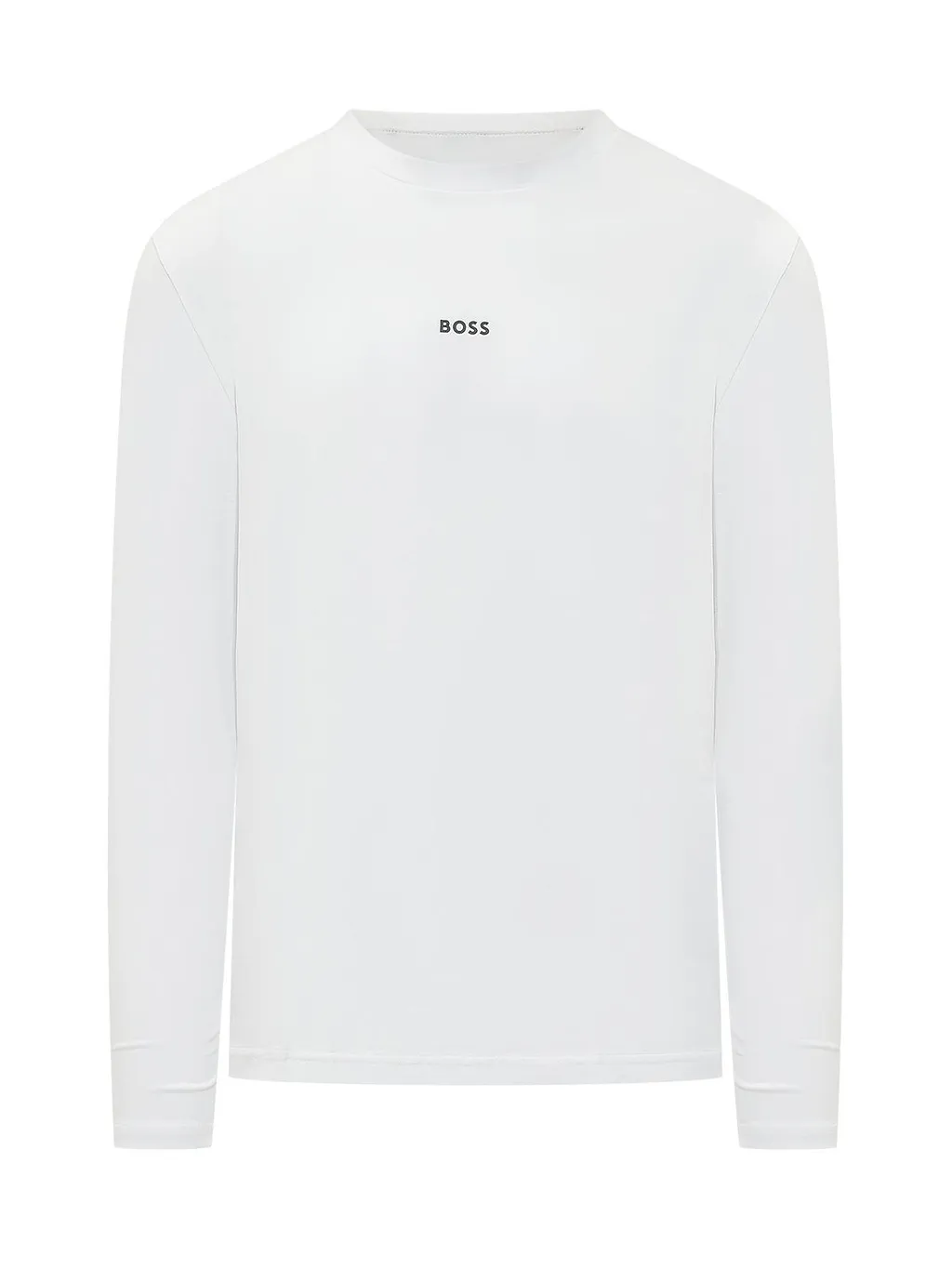 Boss Hugo Boss Contrast Logo Long Sleeved T-Shirt