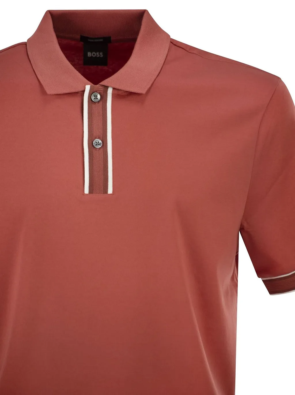 Boss Hugo Boss Contrast Placket Polo Shirt