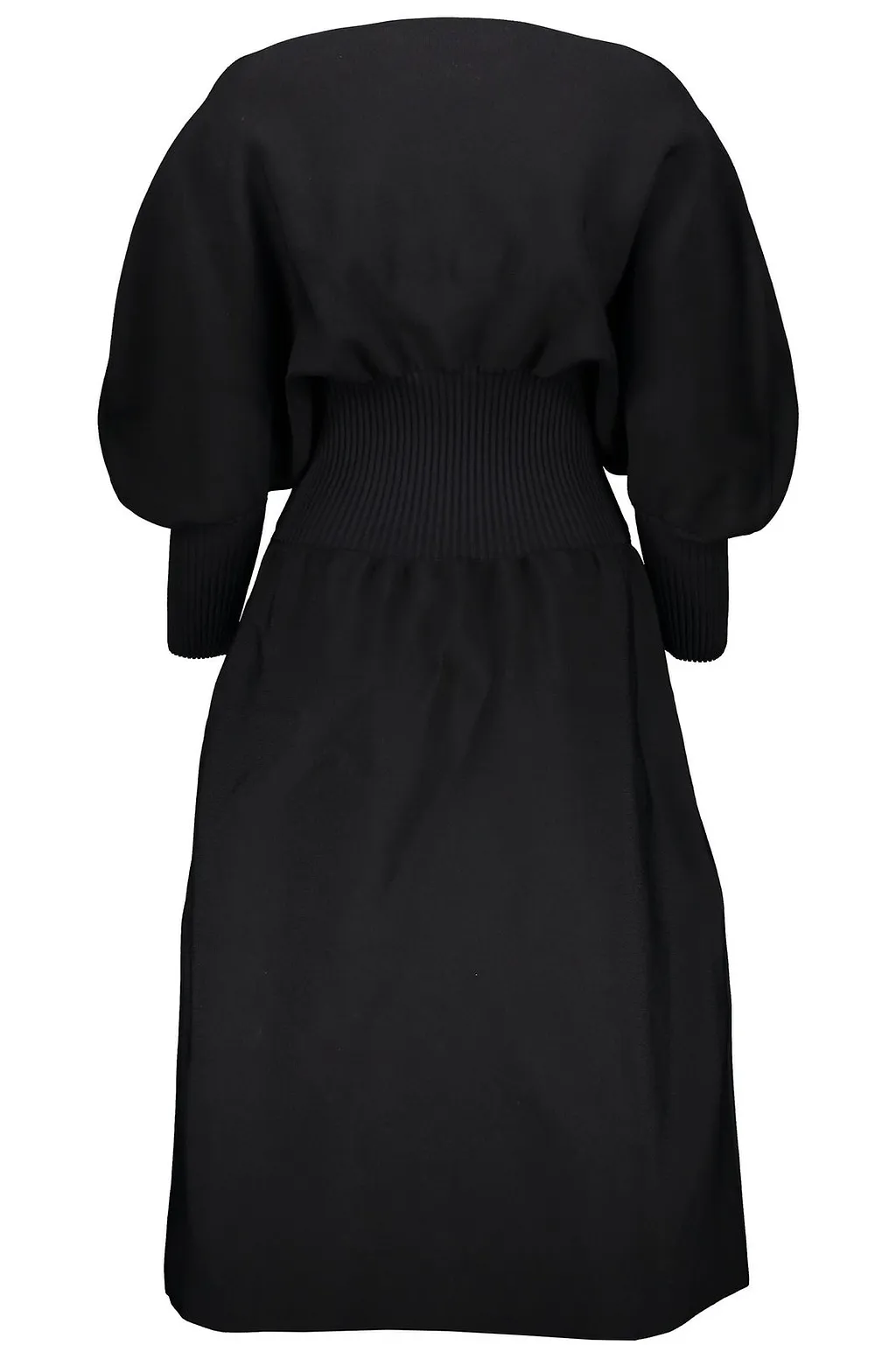 Bottega Veneta Fitted Waist Boat Neck Dress