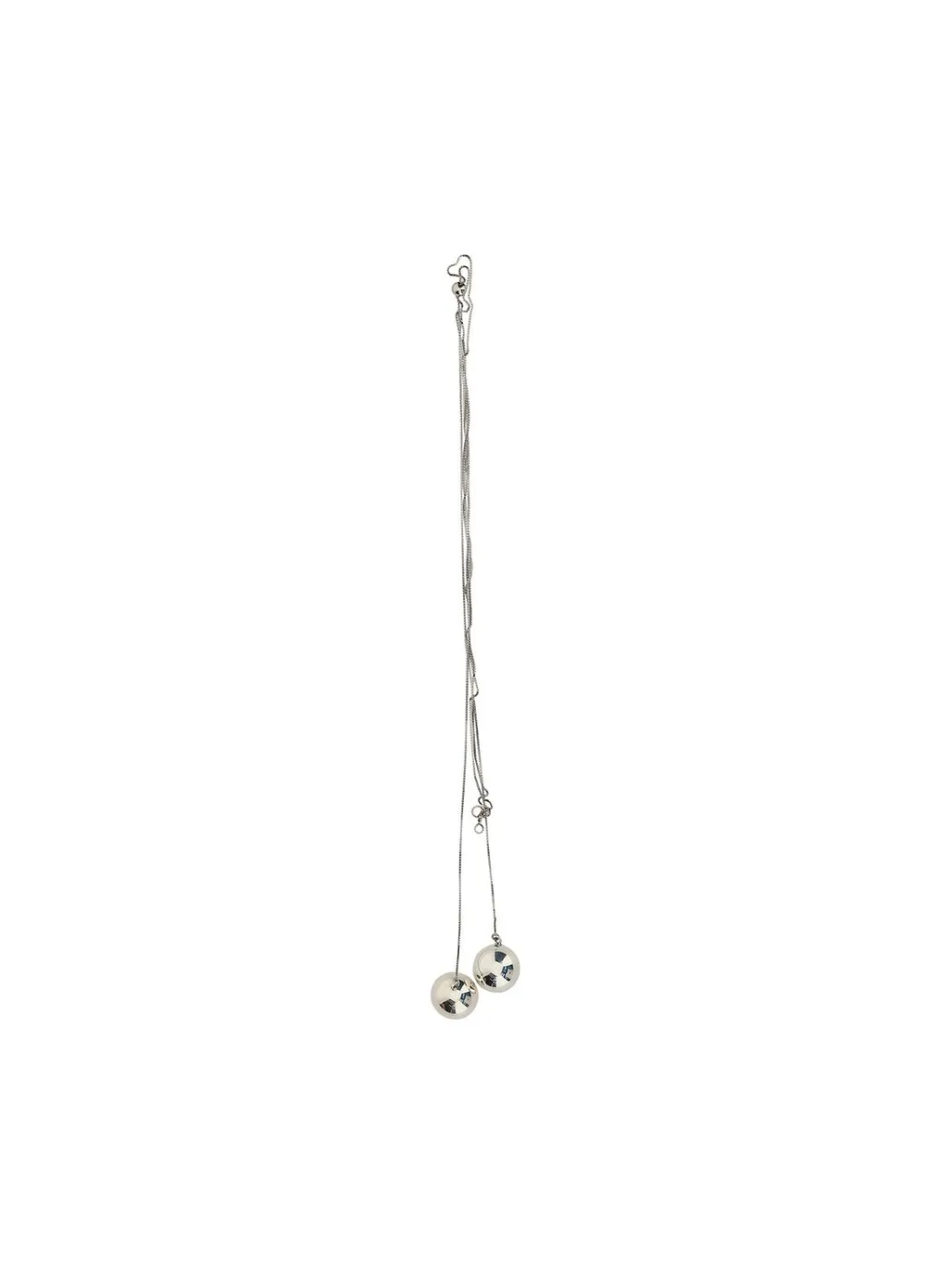 Bottega Veneta Fine Chain Sphere Necklace