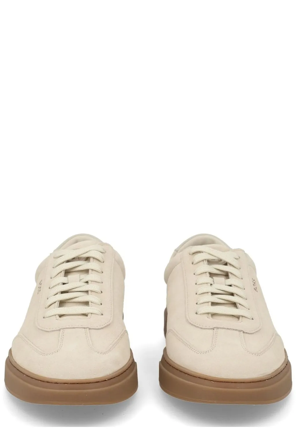 Boss Hugo Boss Round Toe Lace-Up Sneakers