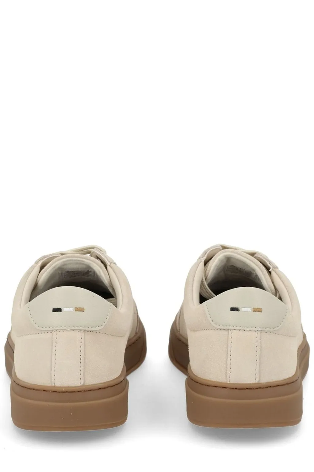 Boss Hugo Boss Round Toe Lace-Up Sneakers