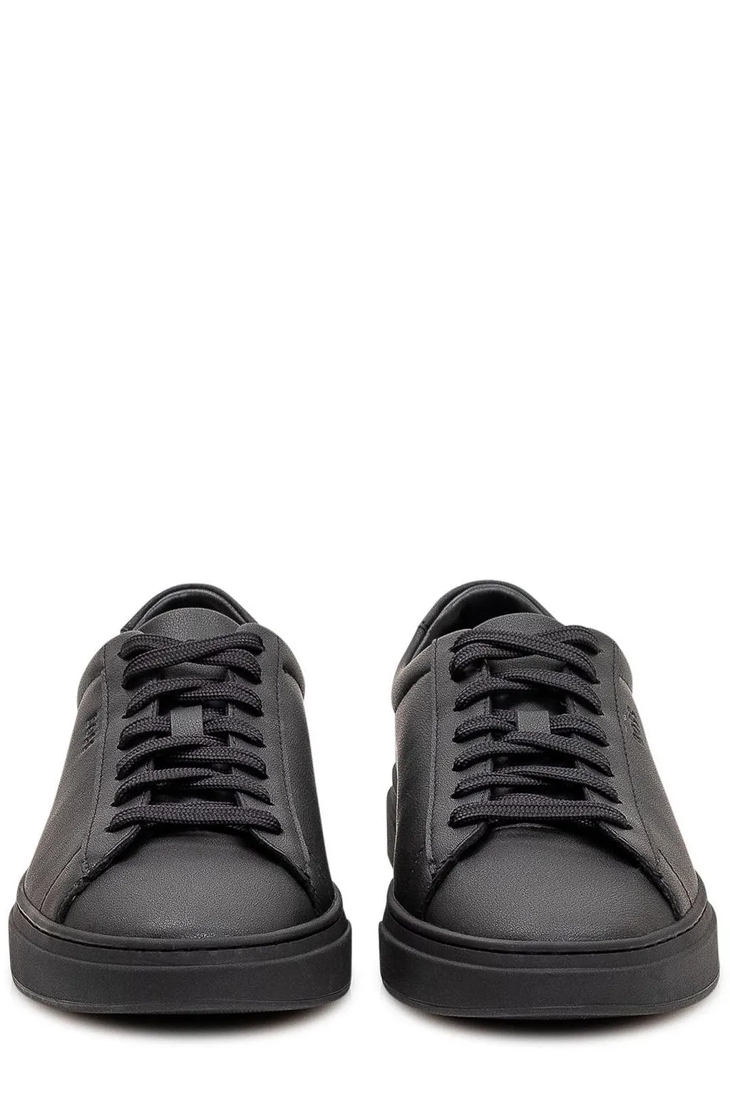Boss Hugo Boss Round Toe Lace-Up Sneakers