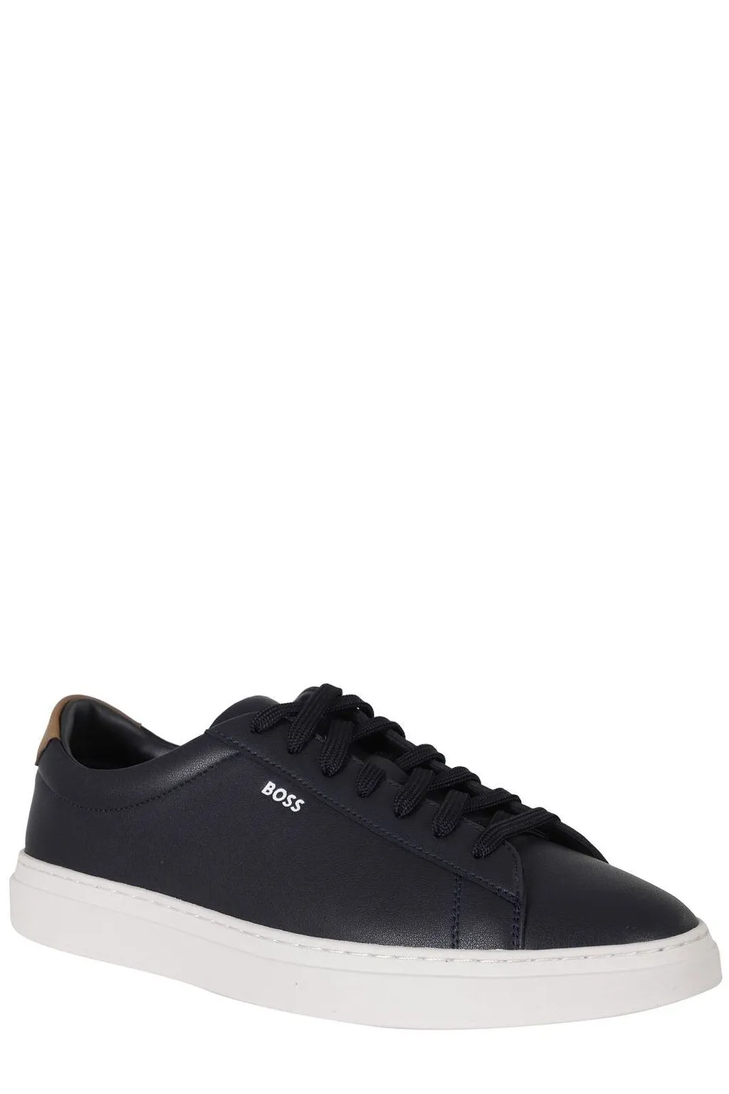 Boss Hugo Boss Round Toe Lace-Up Sneakers