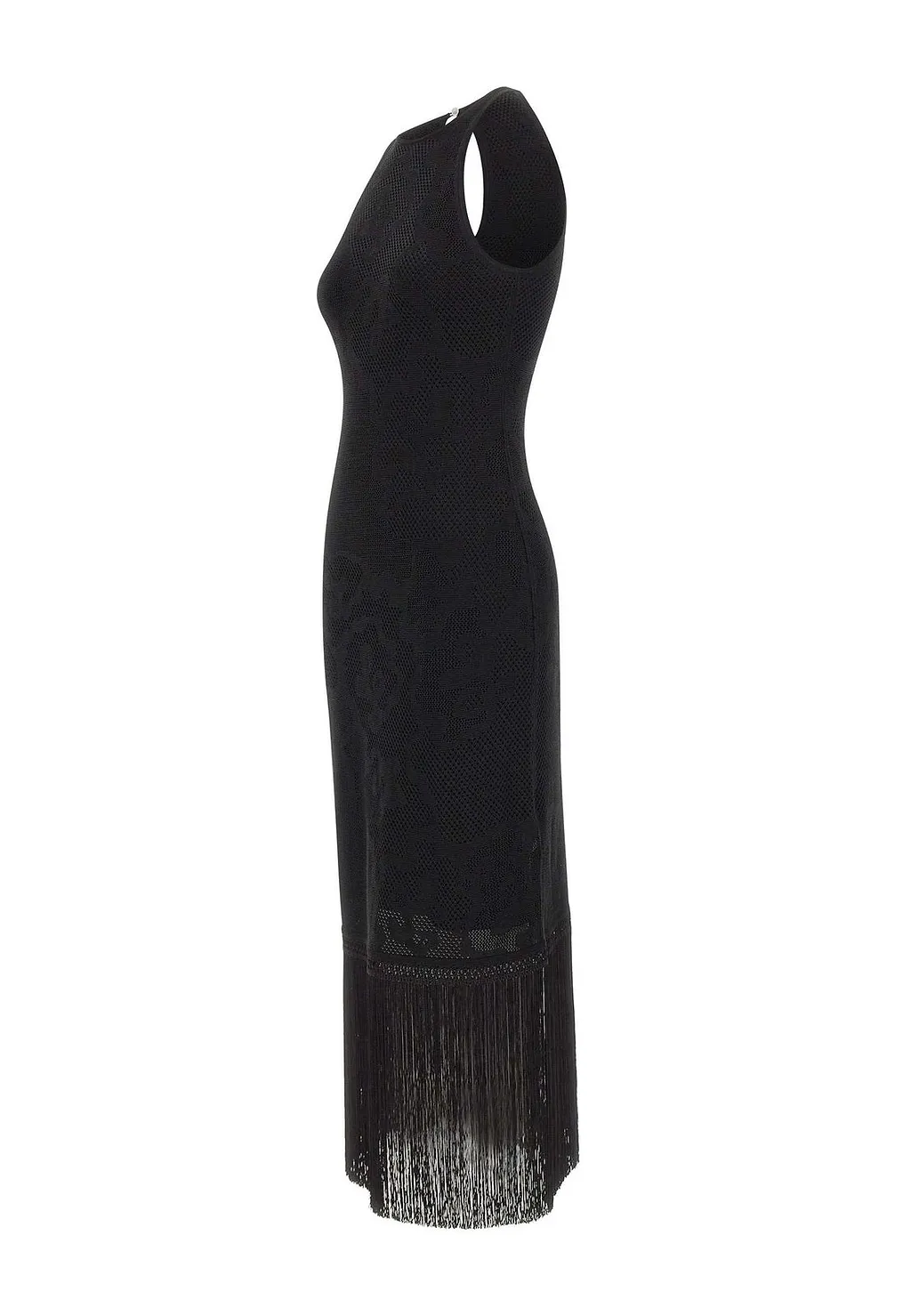 Boss Hugo Boss Crewneck Fringed Dress