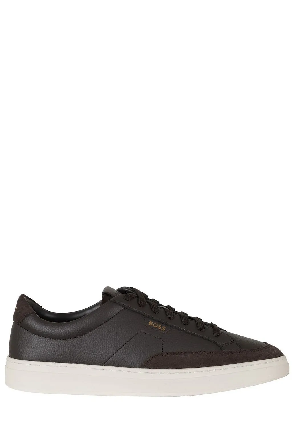 Boss Hugo Boss Round Toe Lace-Up Sneakers