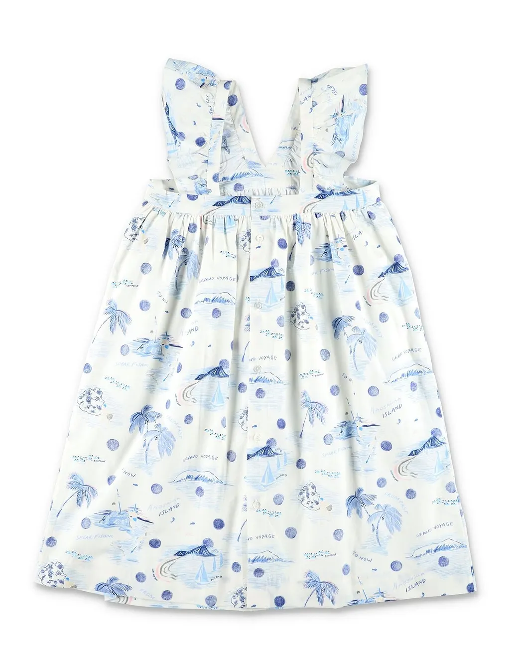 Bonpoint Eleana Island Printed Dress