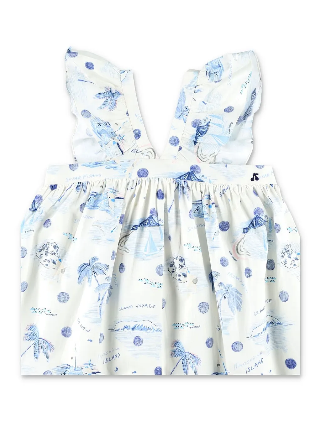 Bonpoint Eleana Island Printed Dress