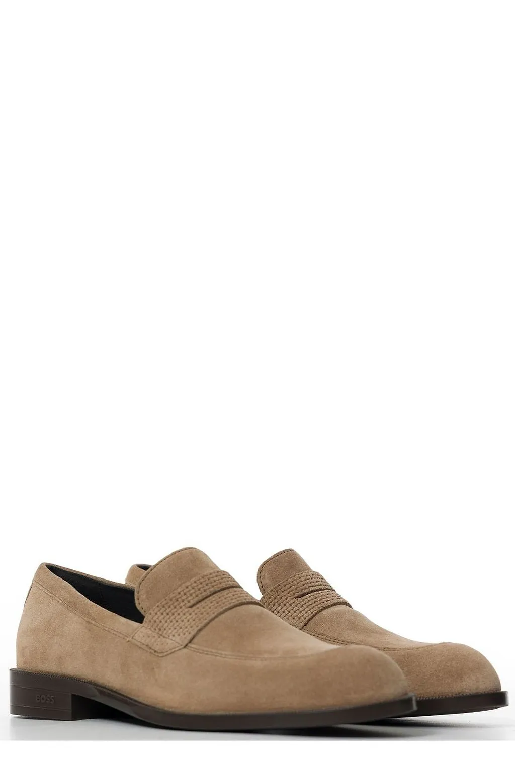 Boss Hugo Boss Round-Toe Loafers
