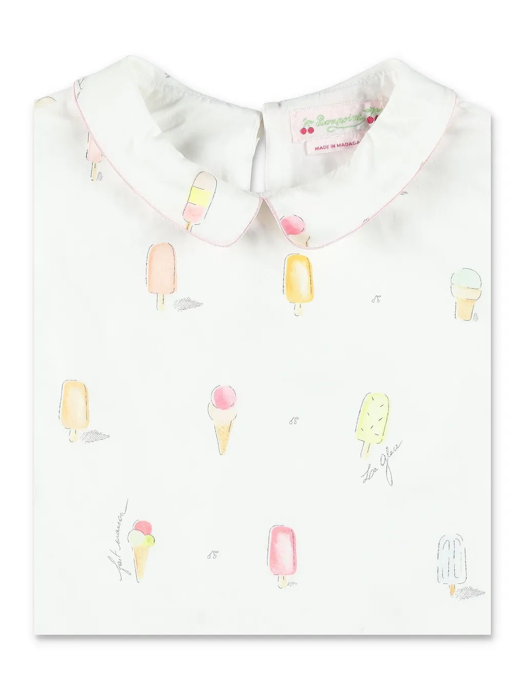 Bonpoint Elivia Ice-Cream Motif Blouse